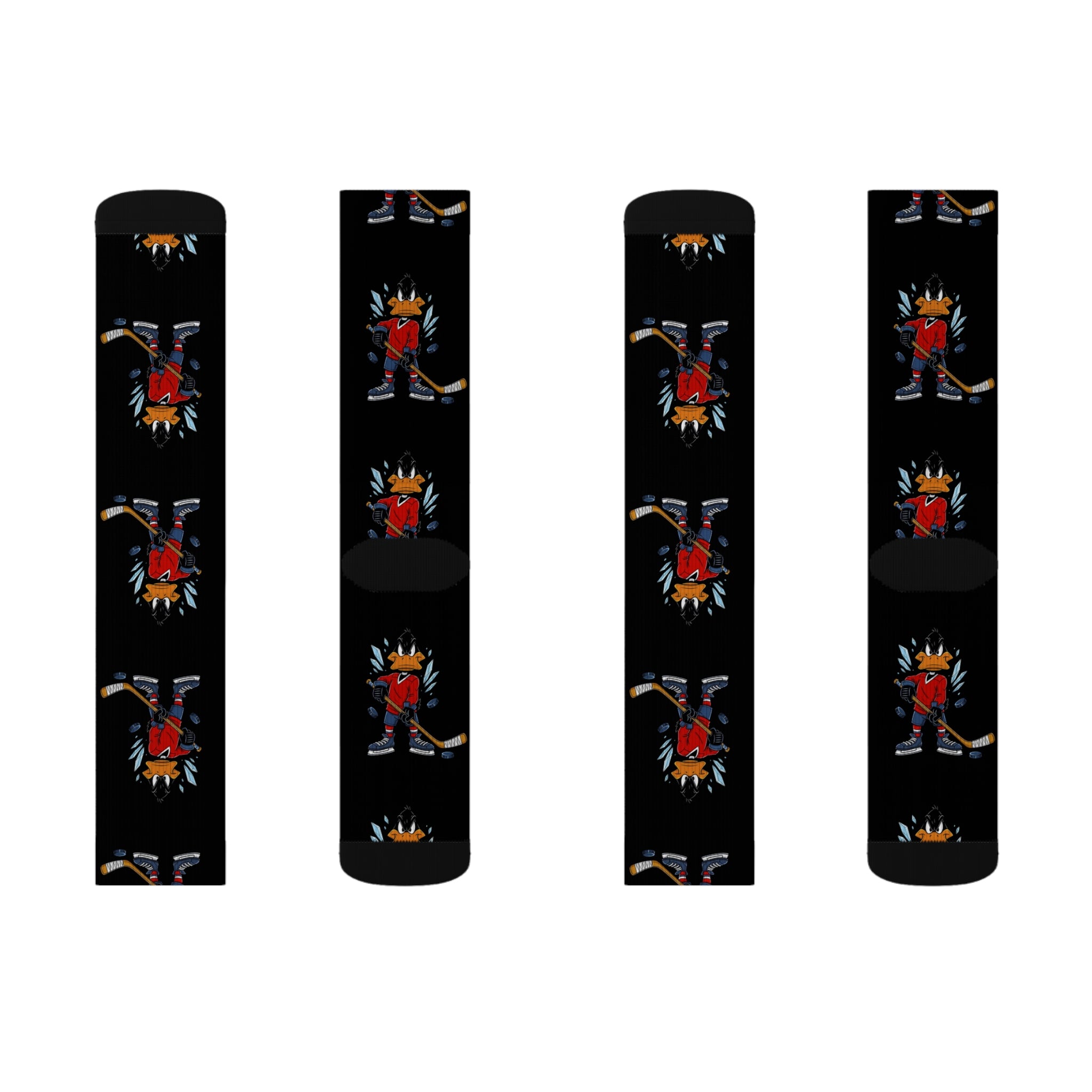 Socks - Daffy Hockey Play Design