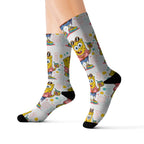 Sublimation Socks - SpungeBob Socks Design