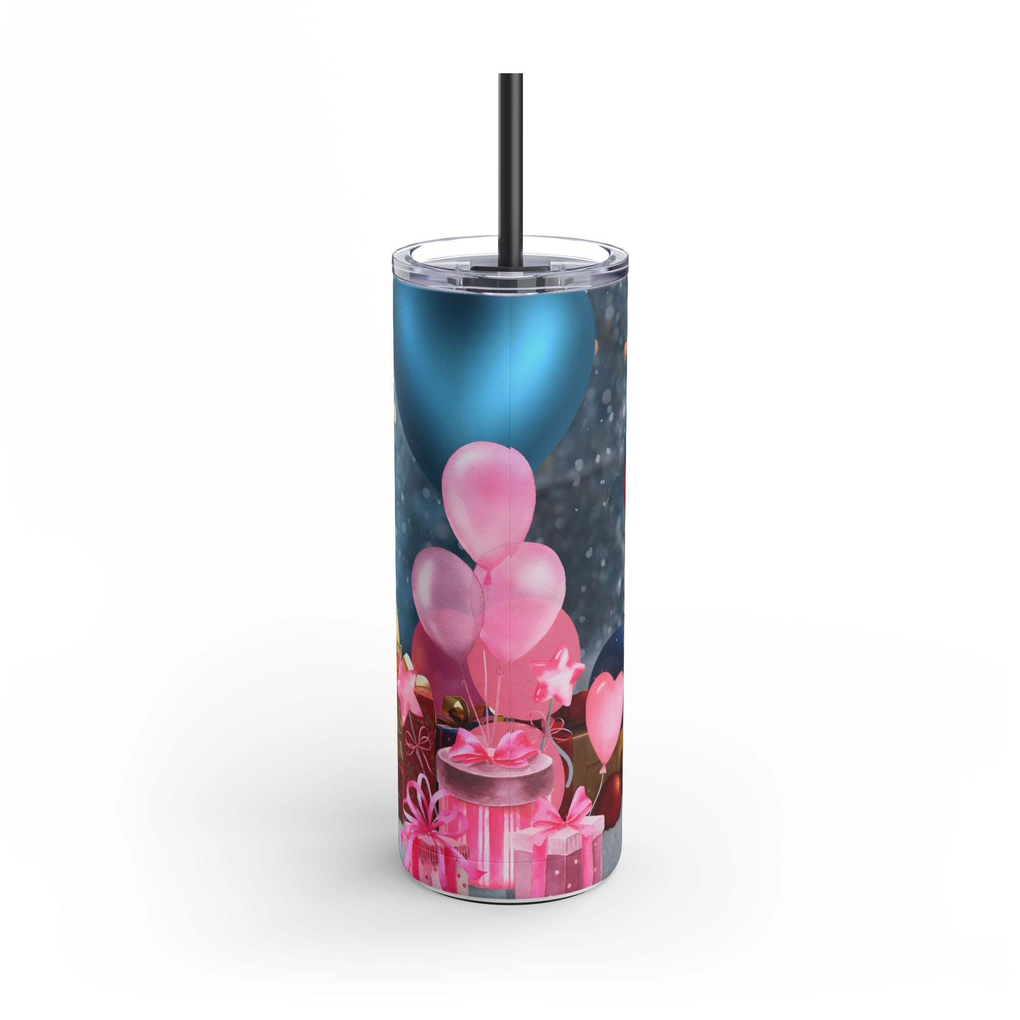 Tumbler Christmas Teddy Bear
