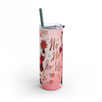 Skinny Tumbler Christmas Santa