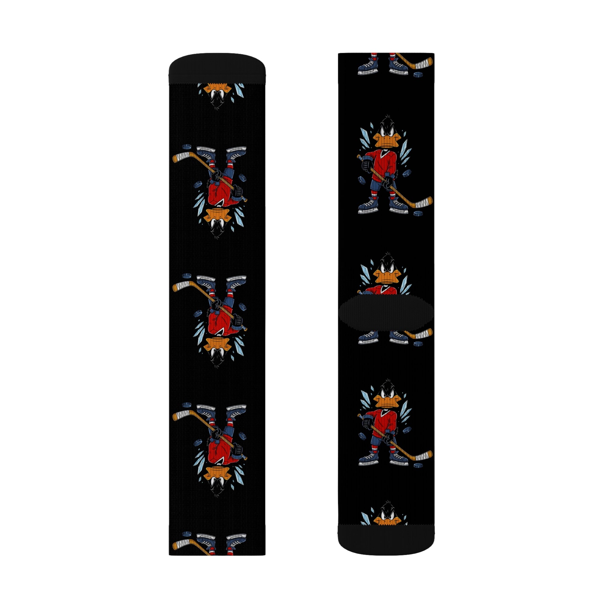 Socks - Daffy Hockey Play Design
