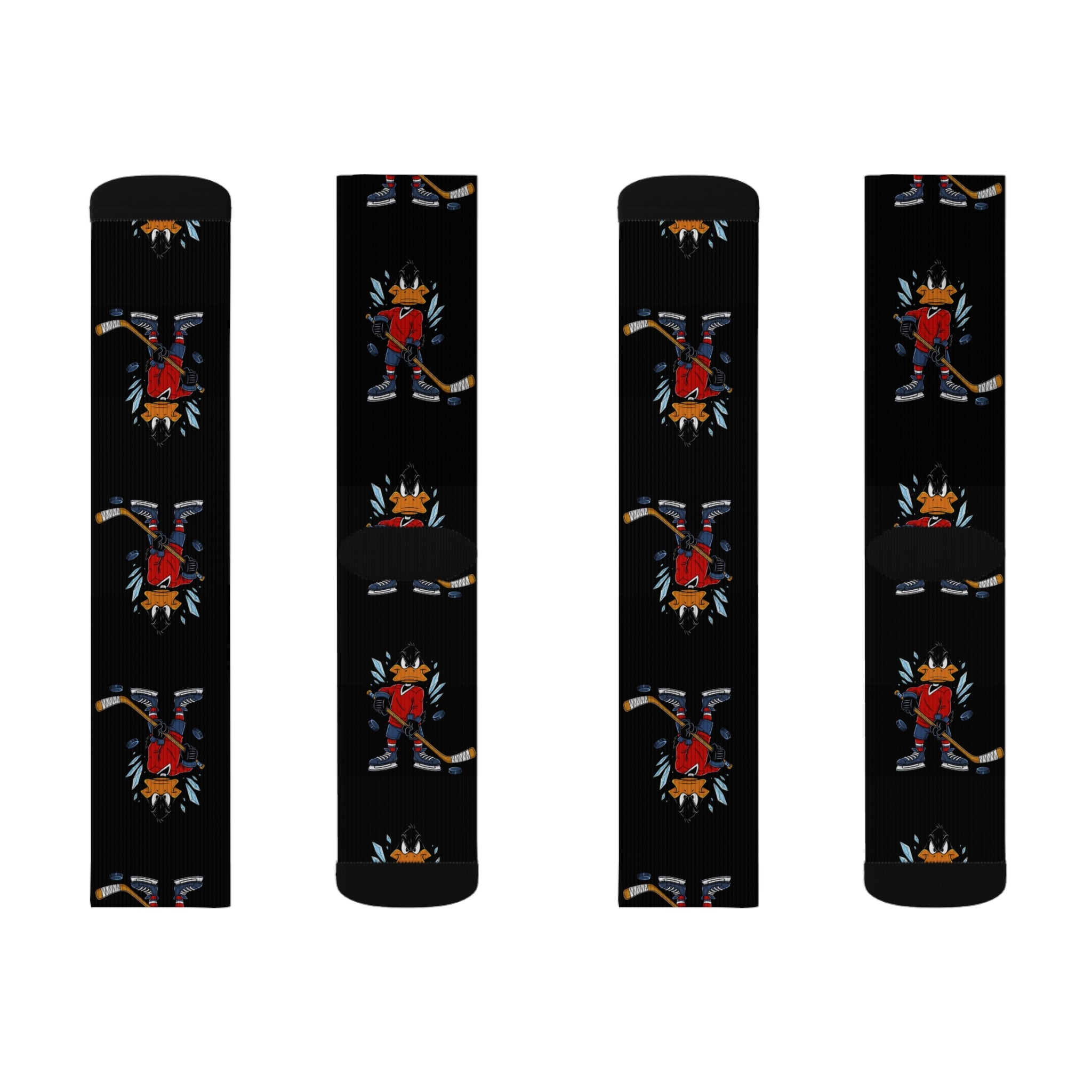 Socks - Daffy Hockey Play Design