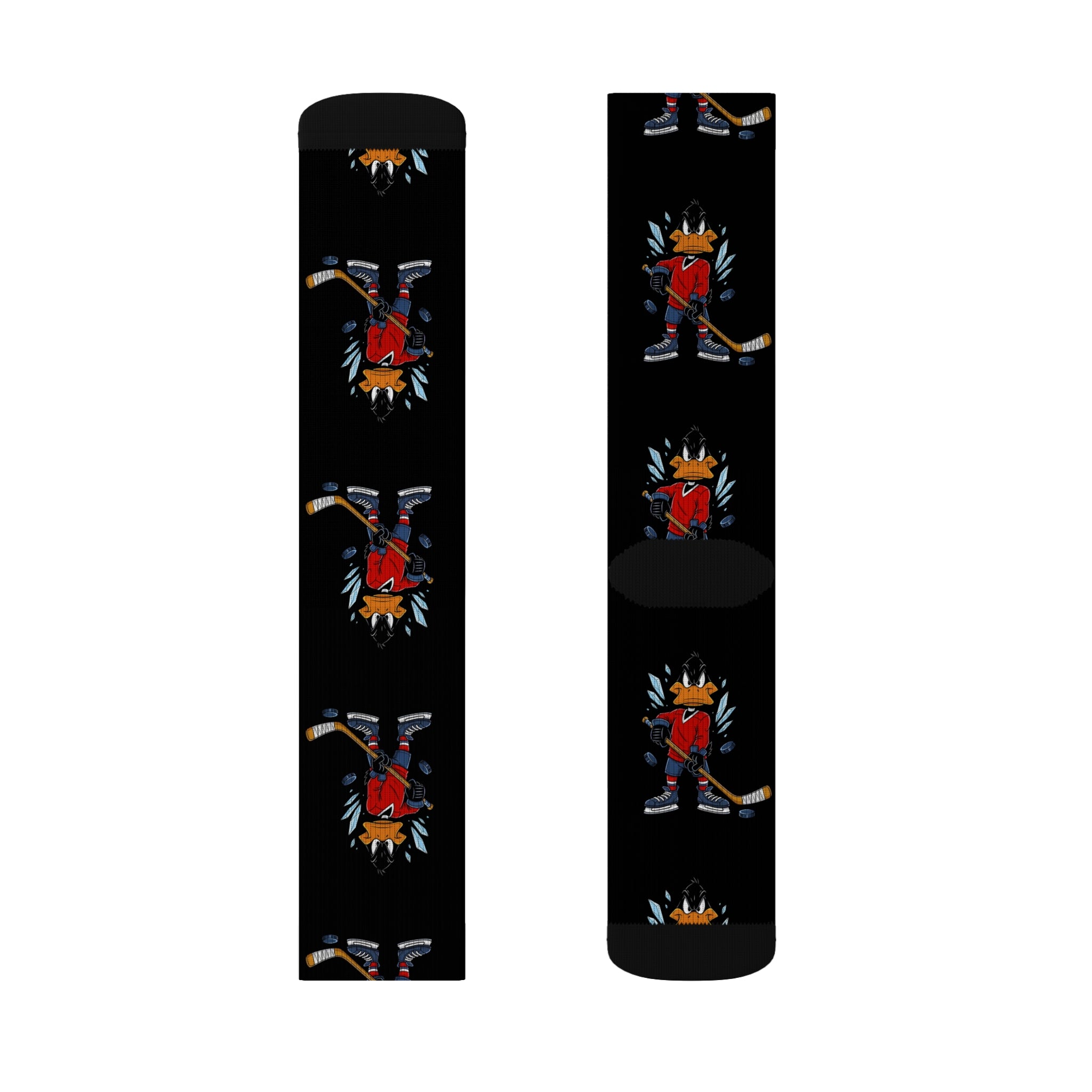 Socks - Daffy Hockey Play Design