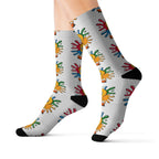 Yellow Bird Socks - Sublimation Socks for Bird Lovers